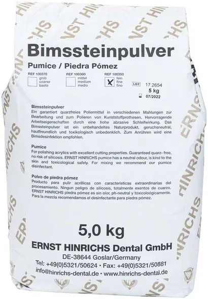 Puimsteen kl.1A 5.0 kg fijn