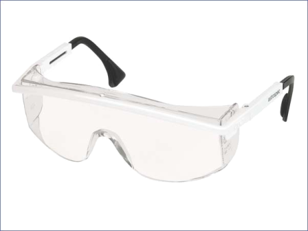 Veiligheidsbril Uvex Astro wit Hager&Werken 