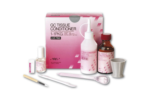 Tissue Conditioner  GC 2x 100gr. P/Vl. Pink 