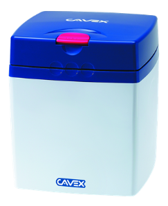 Alginaatcontainer Cavex blauw