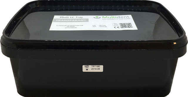 Multi-LC-Tray transparant 50st