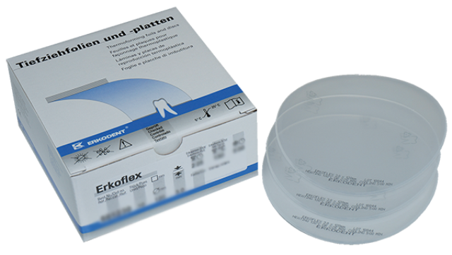 Erkoflex 4.0mm/125mm transparant 581940 10st