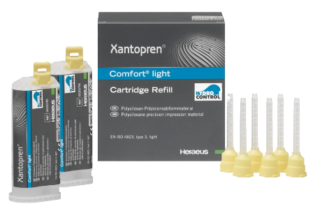 Xantopren comfort light  2x50ml (blauw)