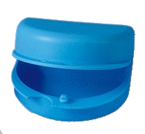 Gebitsbakje Dentobox 2 H&W 10st blauw