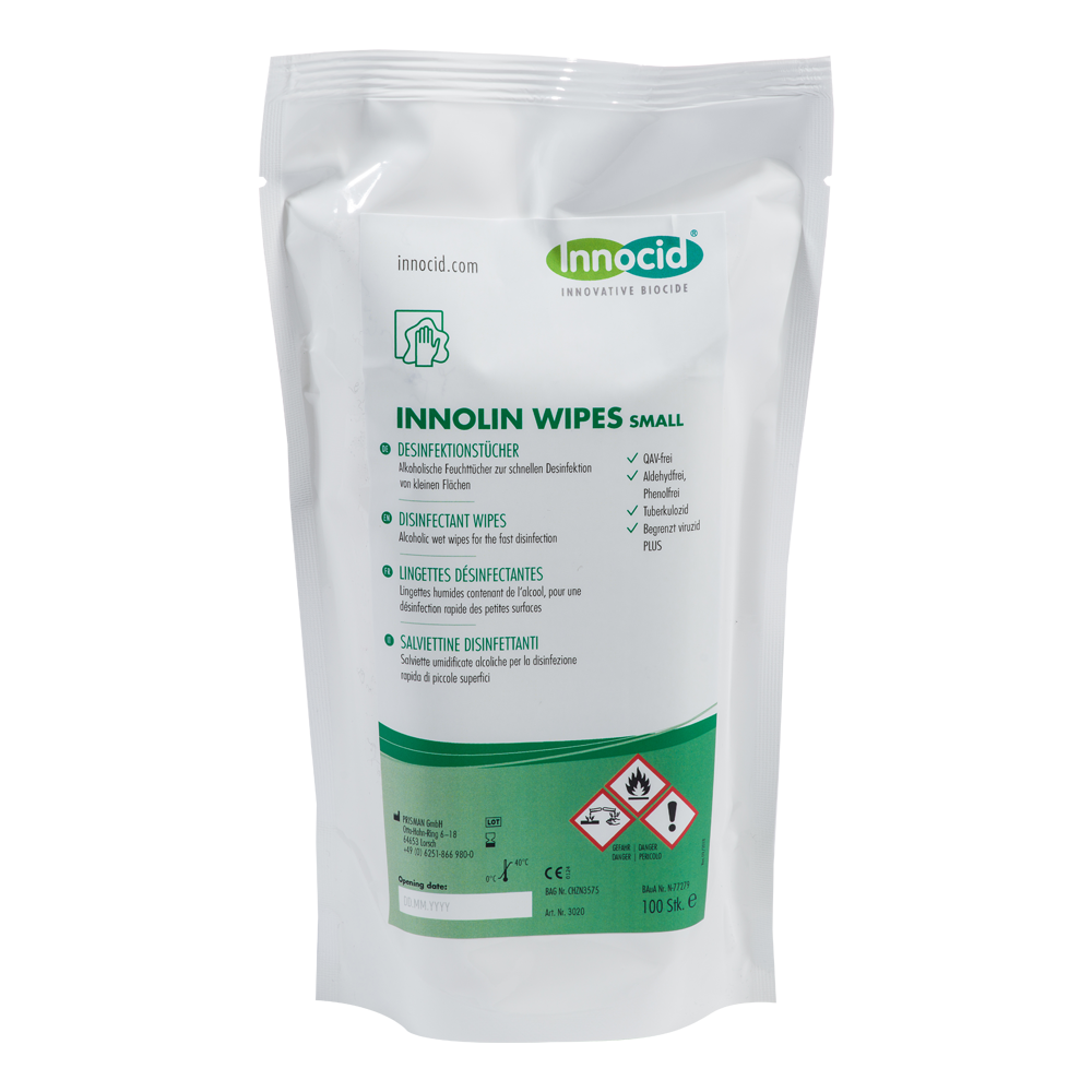 Innocid Innolin WIPES small 120 x 200mm REF 3020