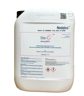 Nedalco oppervlaktedesinfectie 5L 70%
