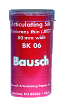 BK06 Articulatiezijde 80mu rood 80mmx3m