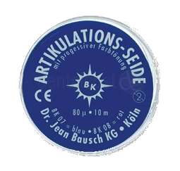 BK07 Articulatiezijde 80mu blauw 16mmx10m