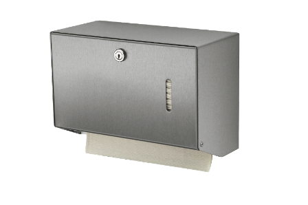 Handdoek dispenser RVS klein