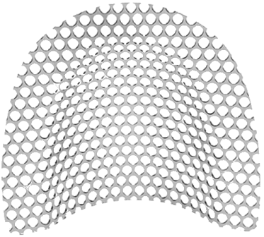 Versterkingsgaas voorgevormd blank 5st 235-0004