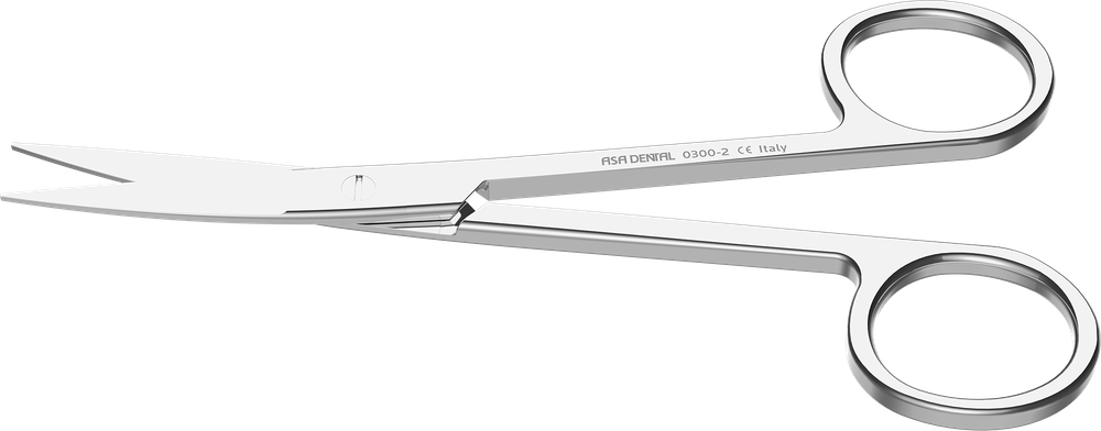 Schaar voor vlees gebogen 0300-2 12cm