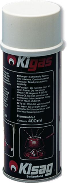 Gasvulling Kisag 400ml