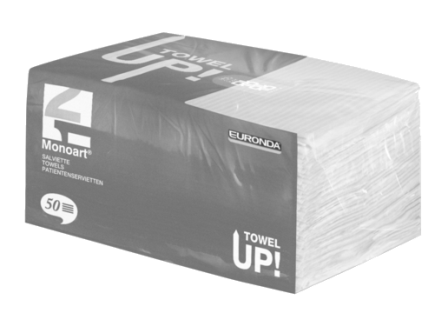 Professional towels wit 33x45cm 500st 