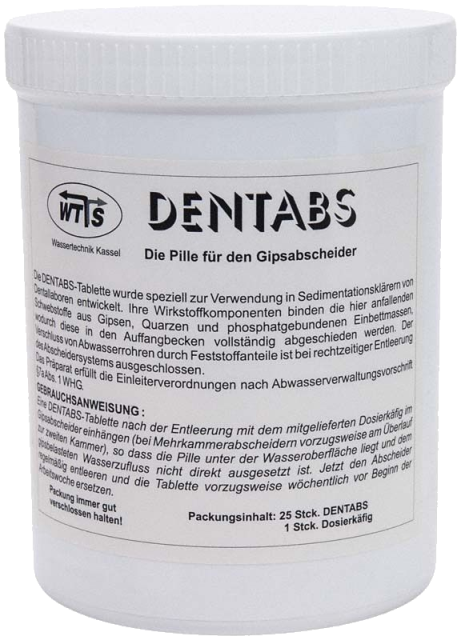 Dentabs gipsoplostabletten 25st