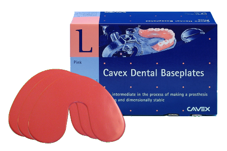 Cavex base-plate pink lower 100 