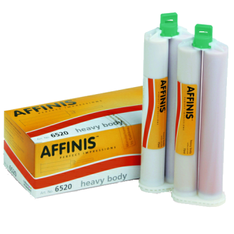 Affinis heavy body 2x75ml + 8tips