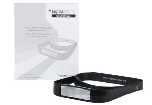 Visor loupe met hoofdband 2,5x vergrotend