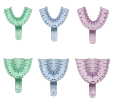 Transform afdruklepels Dentaat assortiment 12st.