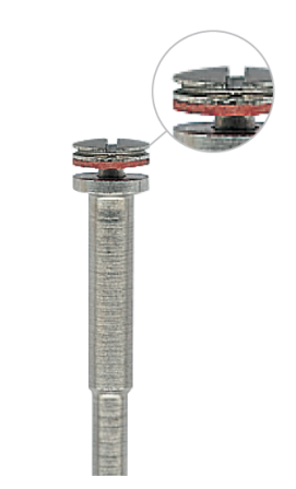 Mandrel L4007 rvs links 6st.