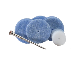 Lisko ID polijstschijven blauw 6 st 223205