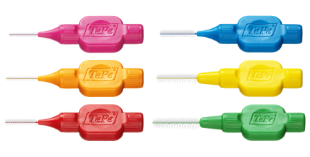 Tepe rager set roze t/m groen 1x6st