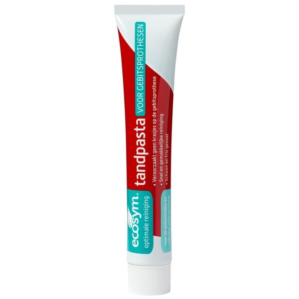 Ecosym tandpasta voor gebitsprothesen 6x75ml