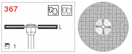Ultraflex 367.504.220HP geel superfijn