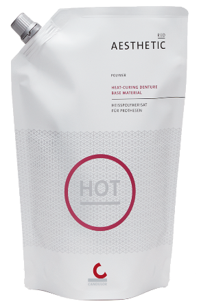 Candulor Aesthetic red poeder kleur 5 Pink 500g 