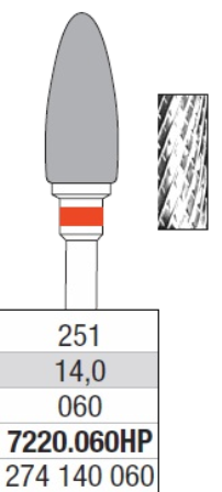 Frees 7220.060HP kruisvertanding fijn