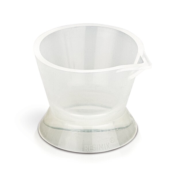 Resimixbeker 70ml met schenktuit