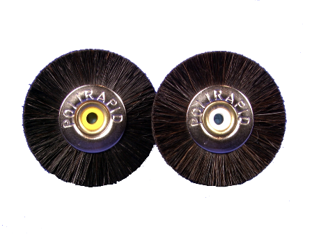 Polijstborstel 163MH/48mm zwart 12st. witte kern