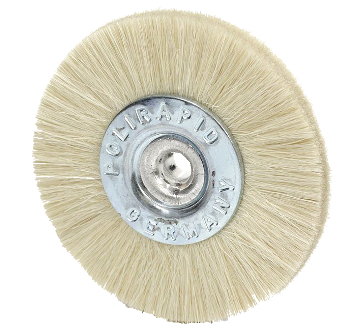 Polijstborstel 152/50mm geitenhaar