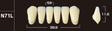 Crown NS D3*N71L onder 