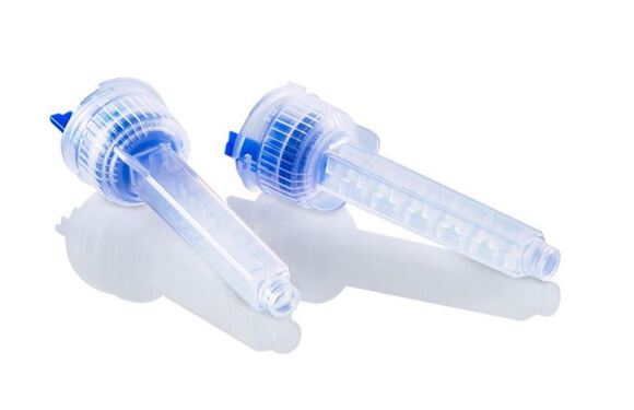 Mengtips Blauw 6.0 mm voor Panasil, Futar (50stuks)