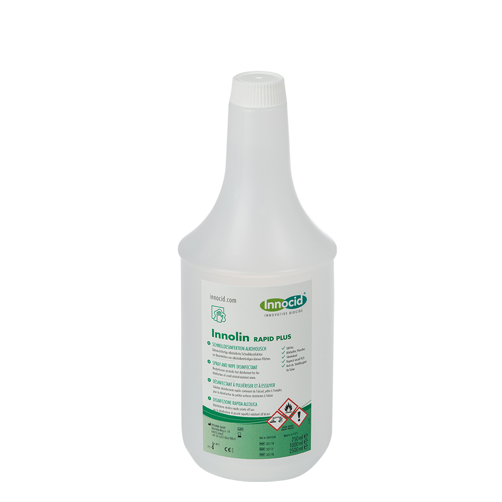 Innocid Innolin RAPID PLUS oppervlakte desinfectie 1L REF 3011I