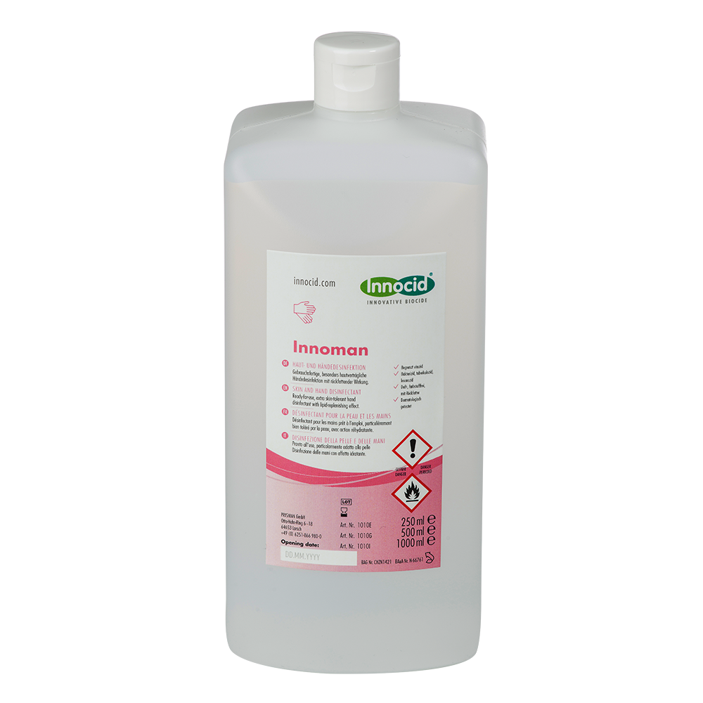 Innocid Innoman Huid- en Handdesinfectie 500 ml REF 1010G