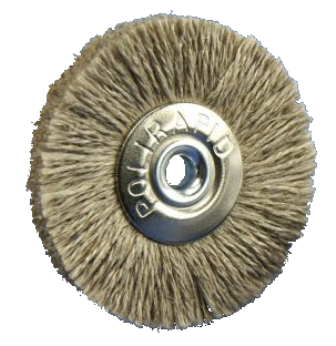 Polijstborstel 155L/50mm Vlaslinnen