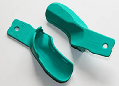 10 Partiële vervormbare lepels betand 5x maat 1, 5x maat 2