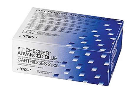 [9974091225] Fit Checker Advanced blauw cartridge 2x48ml+tips
