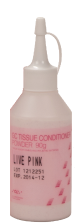 [9974012078] Tissue Conditioner GC 1x 90gr. poeder Pink 002897