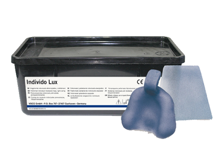 [1279214453] Individolux Voco blauw transparant boven 50st 