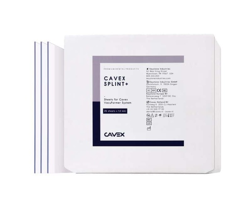 [1271819125] Cavex Splint 1,0mm transparant 25st (speciaal voor u besteld, geen retourname)
