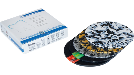 [1293613914] Erkoflex 4.0mm/120mm Freestyle blackline set assorti 581299 5st