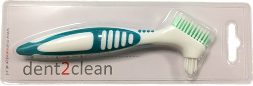 [9729811773] Protheseborstel Dent2Clean Groen 20st