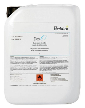 [9637121030] Nedalco oppervlaktedesinfectie 5L 80%