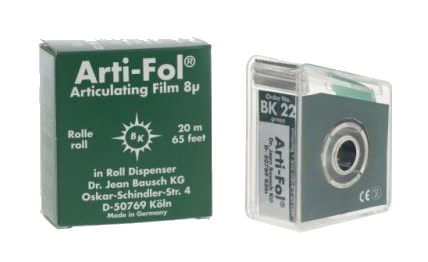 [1314711732] BK22 Articulatiefolie groen 8mu rol 22mm eenzijdig 2m