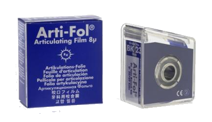 [1314719080] BK23 Articulatiefolie blauw 8mu rol 22mm eenzijdig 2m