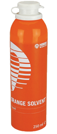 [9634513176] Orange Solvent vloeistof 250ml H&W 