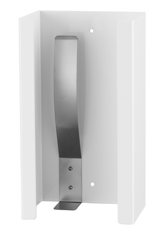 [9632941599] Handschoen dispenser wit gecoat aluminium