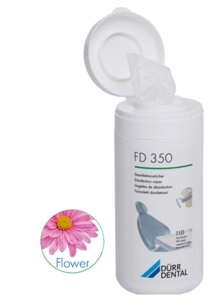 [9632918129] FD 350 Durr desinfectiedoekjes flower 90st.